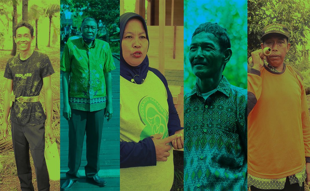 Meet the 5 exemplary figures chosen as Forest Digest Magazine's 'Restoration Figures'. Of the people chosen, all are involved in Katingan Mentaya Project’s community development programs and are residing within our project area. Tap  bit.ly/REChampions2020 to read their stories.