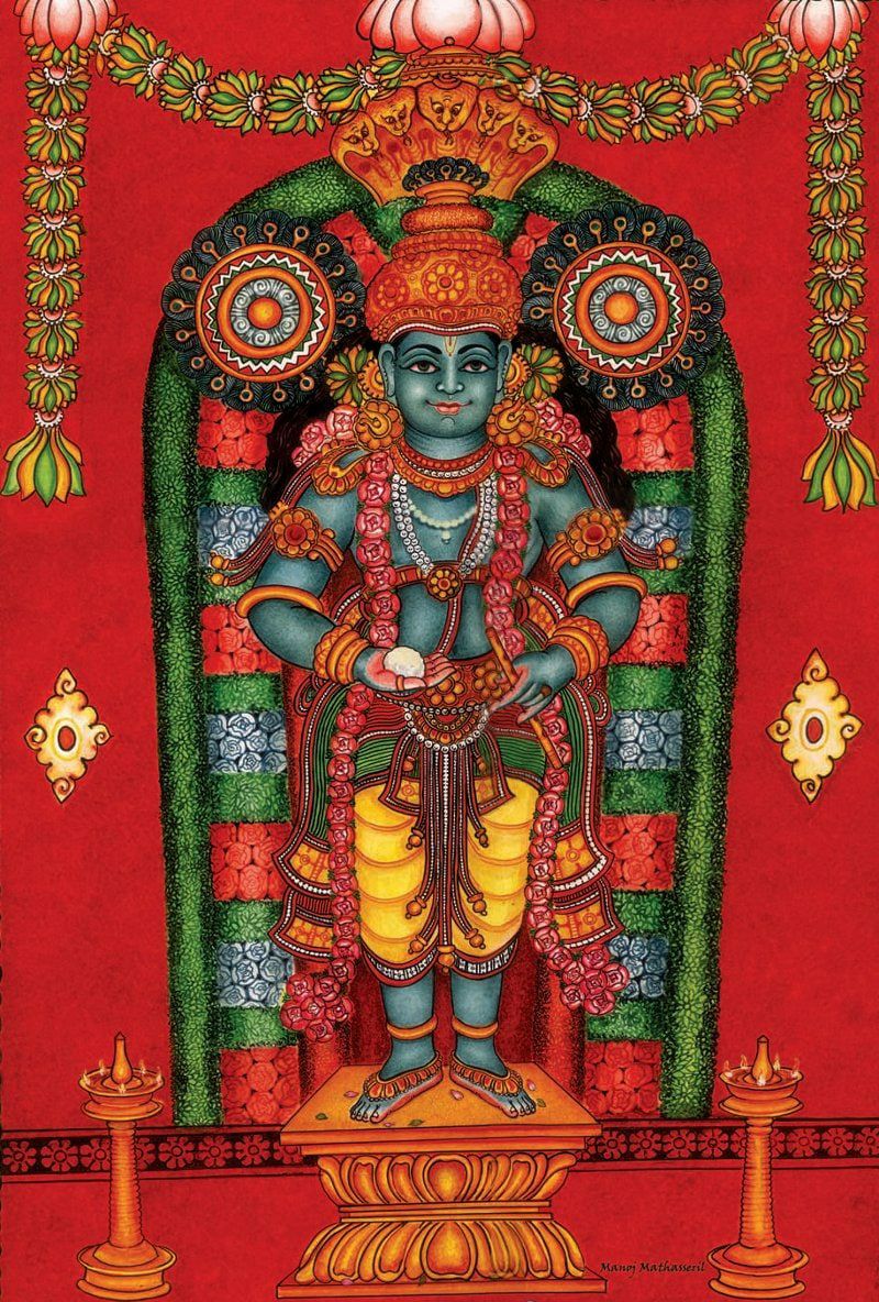 Chittoor Shri Krishna Kshetram Ernakulam, Kerala #KeralaTemples Chittoor Shri Krishna Temple is also called Dakshina Guruvayoor. Shri Krishna Vigraham here resembles same as that of GuruvayurappanSthala Puranam says that, Krishna had chosen Chittoor as his favourite land