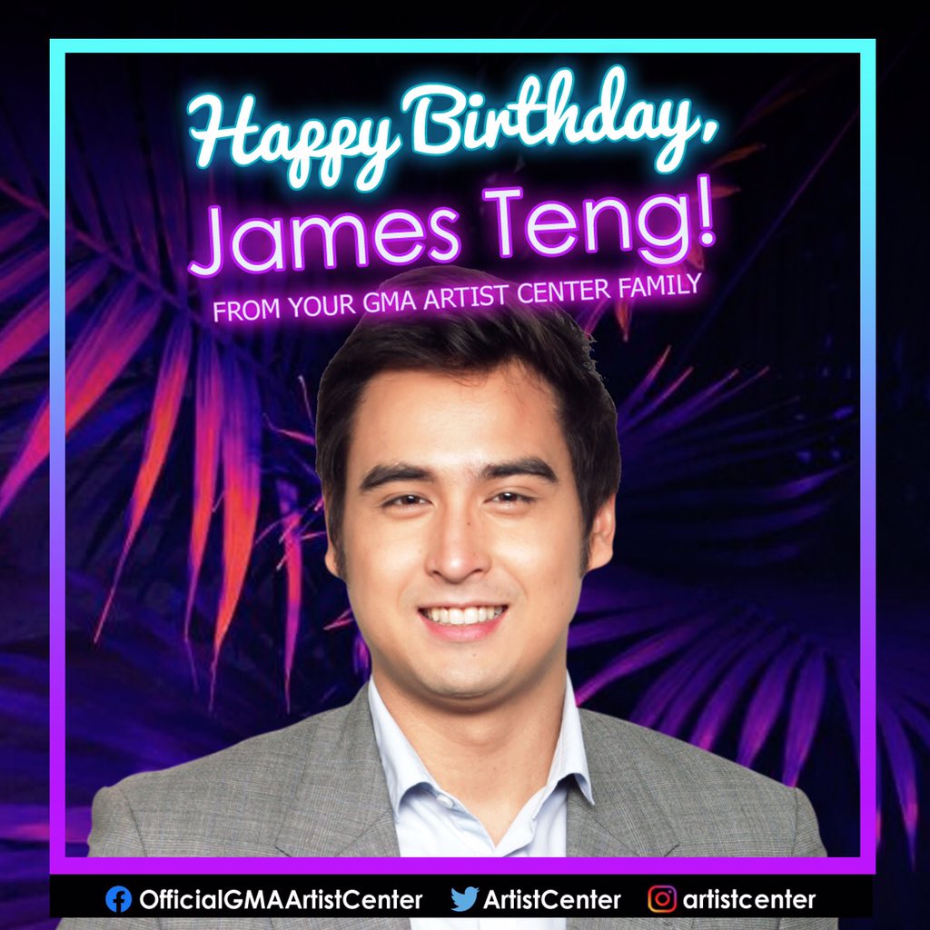 Sparkle_GMA's tweet photo. Happy Birthday, #JamesTeng 😊 We hope all your birthday wishes come true! 🎉❤🎂🎁🎈 https://t.co/vTkMXJZ559