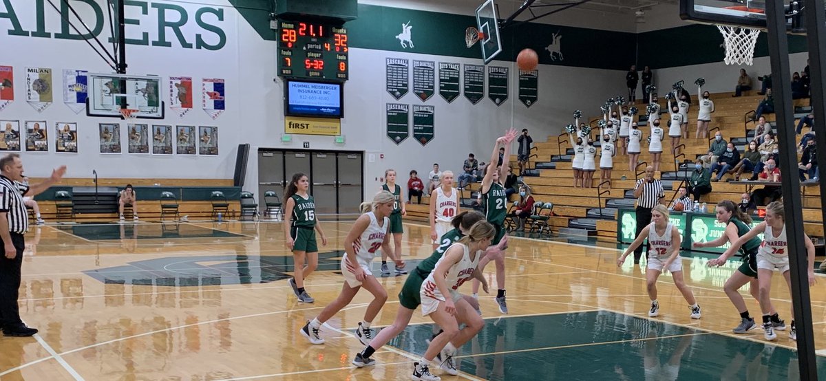 Lady Raiders get a hard fought 33-28 victory over a gritty North Decatur team to advance to the sectional semifinals on Friday night. Way to hang tough, Raiders!  #RaiderPride