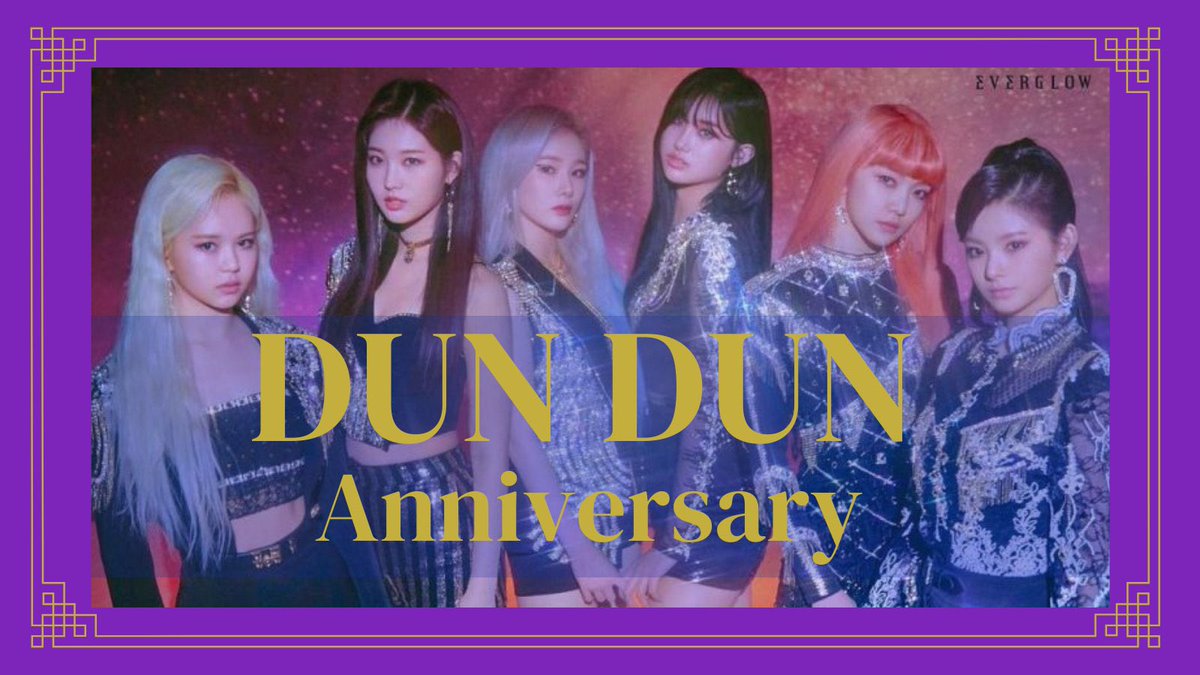 FlawerJk1997's tweet photo. Forever, hoy se cumple 1 año de una maravillosa canción. El tiempo vuela y para conmemorar esta fecha usaremos #1YearWithDunDun. 💜
Wujuuuuu 1 año con esta preciosas Cancion a celebrar🎉🎉❤

@EVERGLOW_twt #EVERGLOW https://t.co/QqDyB4aQin