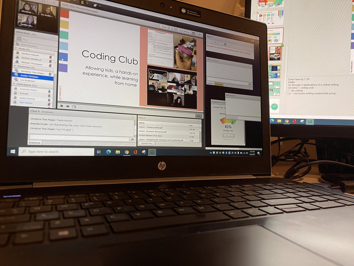 kaitchidester's tweet image. So lucky to present with the amazing @MrsThaiPappa and @MrsAinVA as part of @childengineer tonight! @ozobots are on the move @ChrisYungES! Love sharing with other educators! #virtualrobotics #csforall @PWCSNews