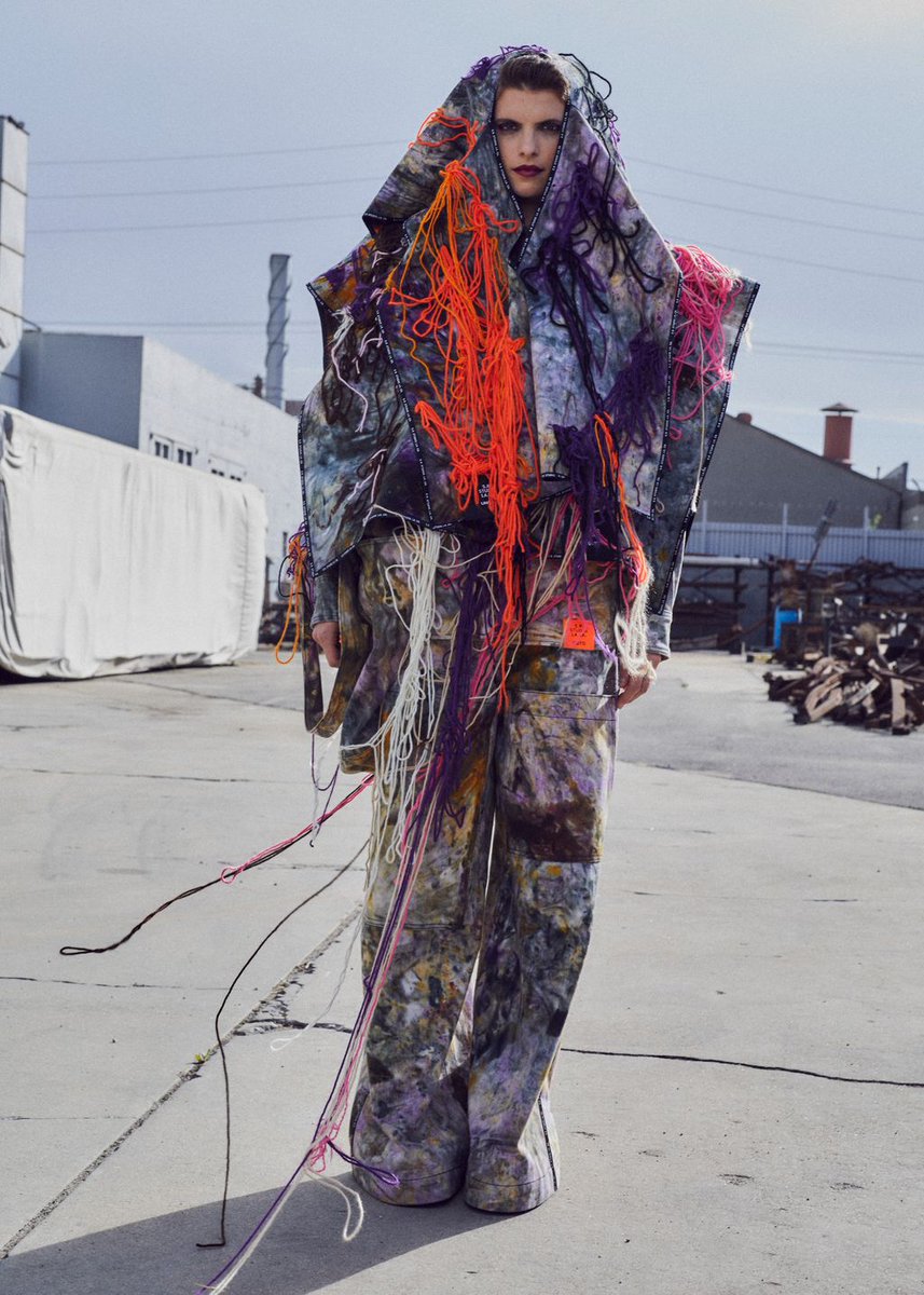 artnet's tweet photo. Artist Sterling Ruby just became the first American in over a decade to debut a haute couture fashion collection in Paris: https://t.co/N5GWtEMTT9 https://t.co/wllfYOBVtG