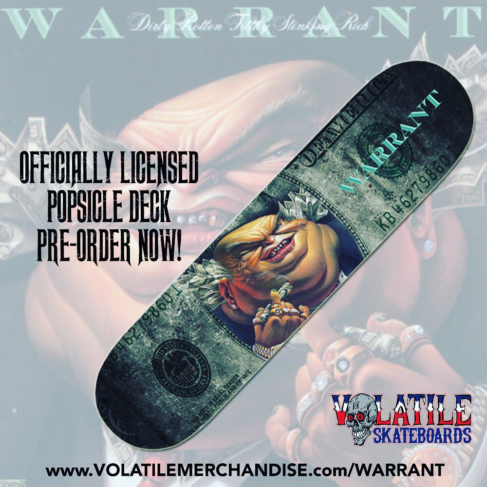 warrantrocks's tweet photo. Pre Order yours today ๐ @volatileskateboards Thanks! https://t.co/D6u6ZbvcUp #skateboardart #concretesurfing #collectibles #memorabilia #cherrypie #drfsr #skatedeckart #popcicleboard https://t.co/1qrRzyBeOS