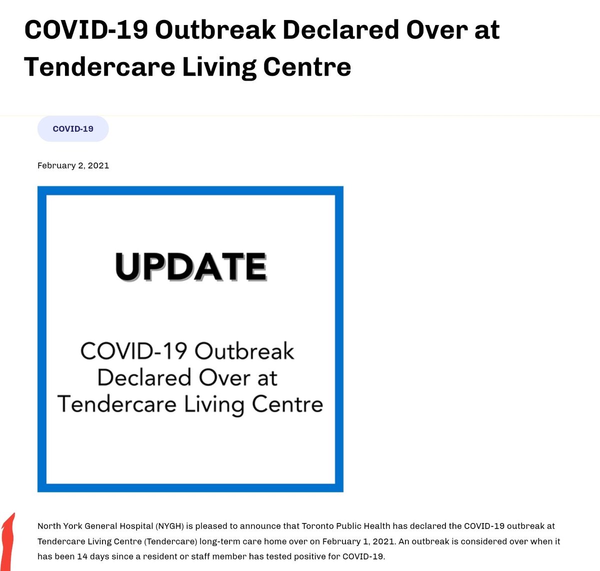 "North York Gen Hospital is pleased about X" will never be a headline for any media outlet.The point of a News Release opening line is offering options to frame a story.If you knew not to use it in your headline it's def not appropriate in the opener. Or anywhere. Ever