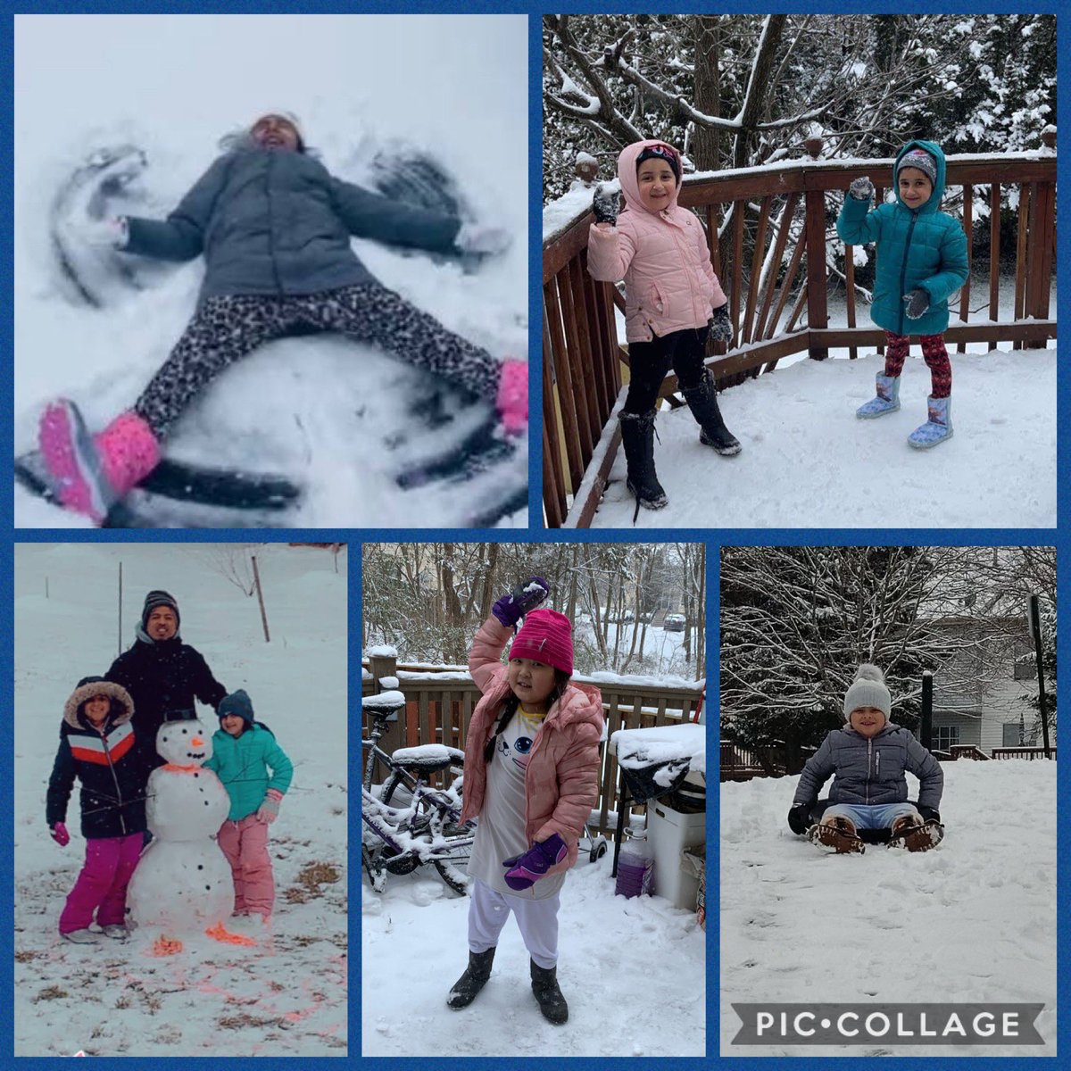 NatalieCVershaw's tweet photo. ❄️We love making the most of these snowy days. We work hard during class, & then we enjoy building, sledding, creating & playing!☃️ @jtdouds #togetherCES #SnowFun https://t.co/acXHvoFjXy