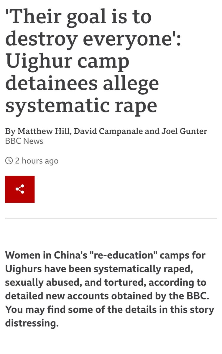 'Outrage' at jailing of  #Navalny (a patsy in  #CIA poison scam) AND more cynical  #Sinophobia via a 'new' unverifiable 'expat-in-US  #Uyghur' allegation, aim to sabotage relations with/demonise countries who sh/could be partners. Real crimes of US & UK ignored. Stirring up  #ColdWar2  https://twitter.com/beingrichard/status/1355283905197207553