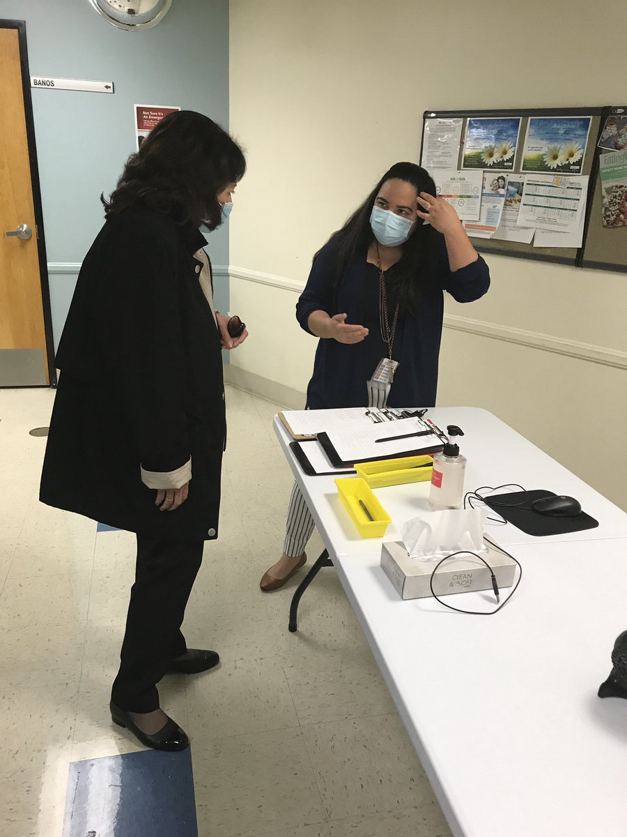 HildaSolis's tweet photo. Great visit to East Valley Community Health Center in West Covina this afternoon where their hardworking team administered the COVID-19 vaccine to residents who call West Covina and the San Gabriel Valley home. https://t.co/CtPJs4xh6O