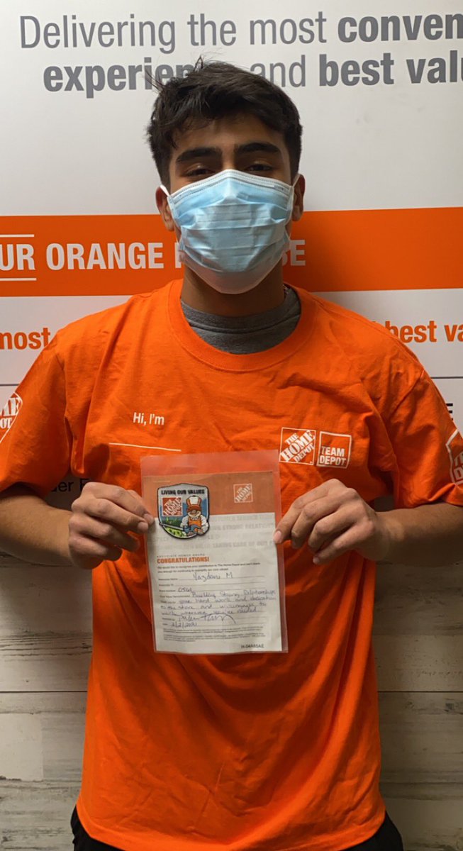 hd_midland_tx's tweet photo. Congratulations Yaz on all of your hard work and dedication to THD! Keep up the great work! @OliphantSable @DMarcus70367381 @carmenh333 @RubenRod17 https://t.co/iBITv1lwhU