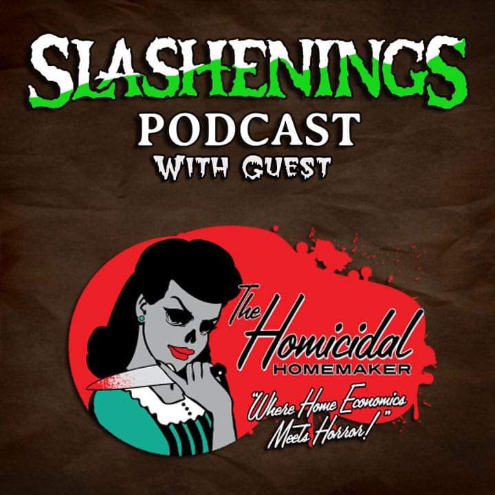 HomicidalKaci's tweet photo. Check it out and please share! Yours ghoulishly is on a recent episode of @SlasheningsPod! Listen at https://t.co/EeSYHAQFXg. #WomenInHorrorMonth #WiHMonth #WiHM #WomenInHorror https://t.co/p8LdjncxgG