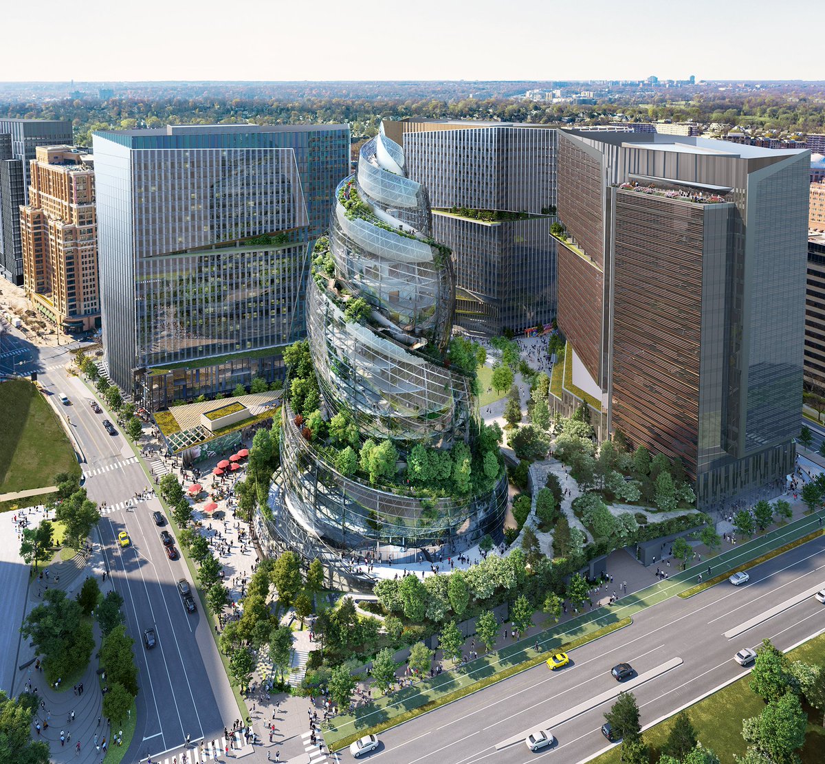 We are still hearing a ton of reaction to Amazon's development proposal for this futuristic HQ2 building they're called 'The Helix'

"It looks like an ice cream cone"

"It's going to be a landmark"

"Do we really need a Christmas tree in our skyline?"

"It's a beautiful building"
