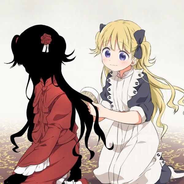 「ケイト様の髪、さらさらですね!」