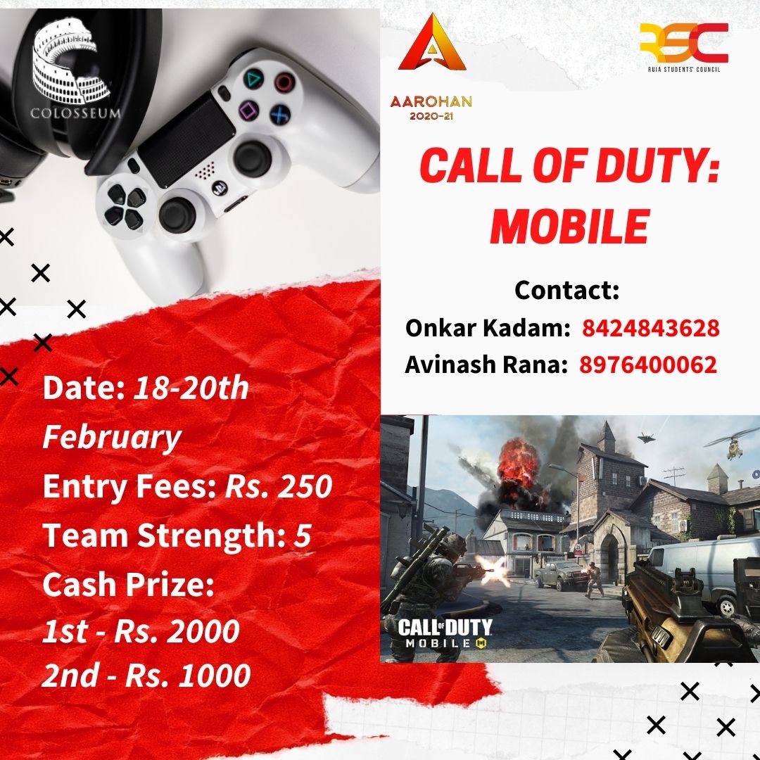 TheRuiaite's tweet photo. Ready your consoles, get, set, go! The epic win is all yours if you want it. Registrations for Colosseum 20-21 NOW OPEN!

Registration links in the thread below 👇

#Colosseum #Aarohan #RuiaCollege #eSports #VideoGames https://t.co/UDUGX21KJd
