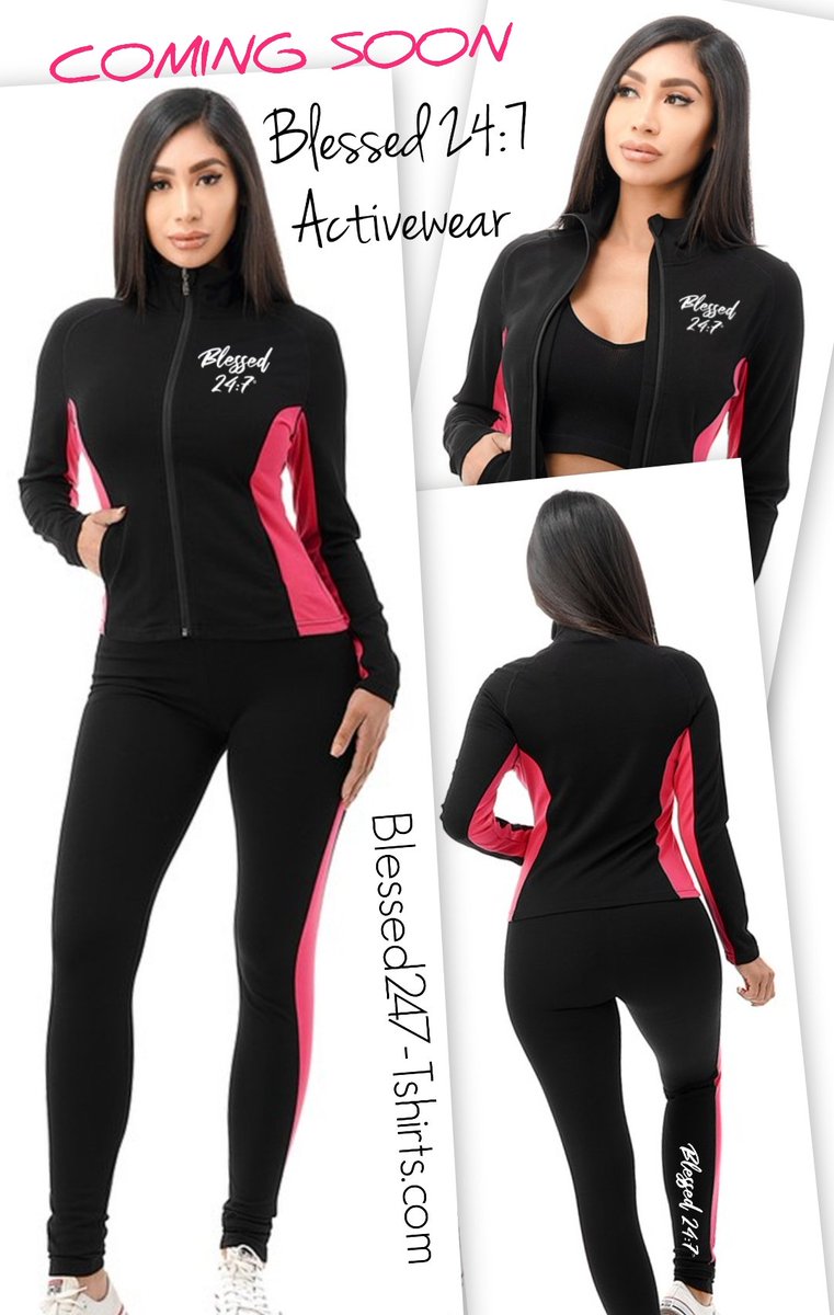 I am Super Excited About THIS RIGHT HERE... taking pre orders at a discounted price!

Blessed 24:7 Activewear 💥

Interested contact me
Info@wandachilds.com
301.333.8009 or inbox me

#Blessed247 #Blessed #activewear #activewearforwomen #activefashion #ladieswear #womenssportswear