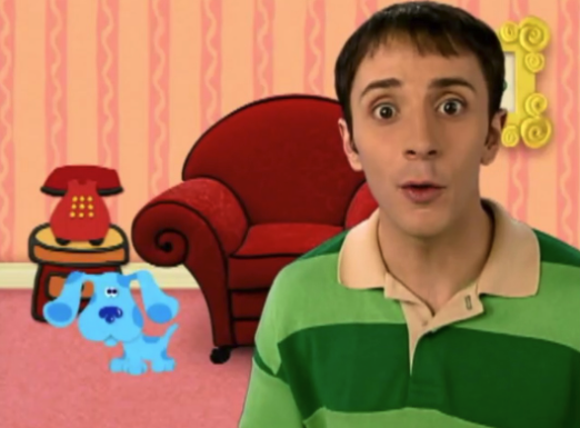 Does anyone else feel like Steve from Blue's Clues when teaching online classes over zoom and everyone's cameras are off? <Please engage with me 🥺>