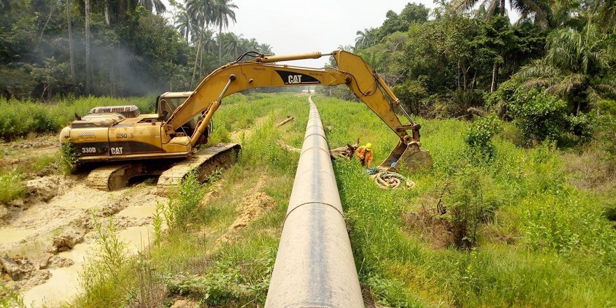 The first section of the TNGP is the AKK pipeline, which will connect Ajaokuta with Kano.The second section will link the Qua lboe terminal with Cawthorne Channel / Alakiri.It will also comprise a metering station, which is to be constructed in Obiafu/Obrikom.