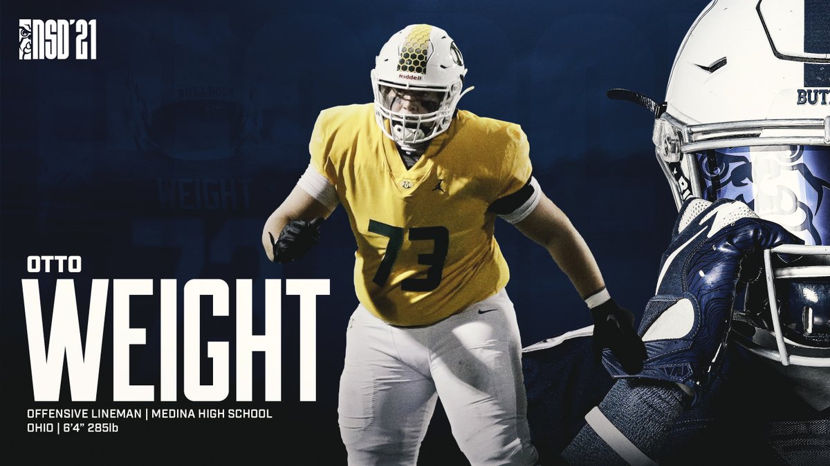 Ball games are won in the trenches, and Otto Weight (<a href="/otts_91/">Otto Weight</a>) isn't gonna lose too many of those battles 💪🏼 <a href="/MedinaFootball_/">Medina Football</a> 

#NSD21 | #UnLEASHed21 | #TheButlerWay