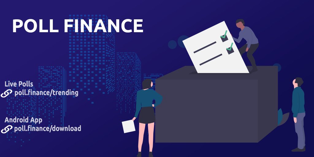 Participate on polls to earn rewards!

UNISWAP Liquidity date Poll :
cutt.ly/ekfiOIO

Staking Pairs Poll : 
cutt.ly/LkfiFfp

Download android app : 
poll.finance/download

$POLL $DEFI