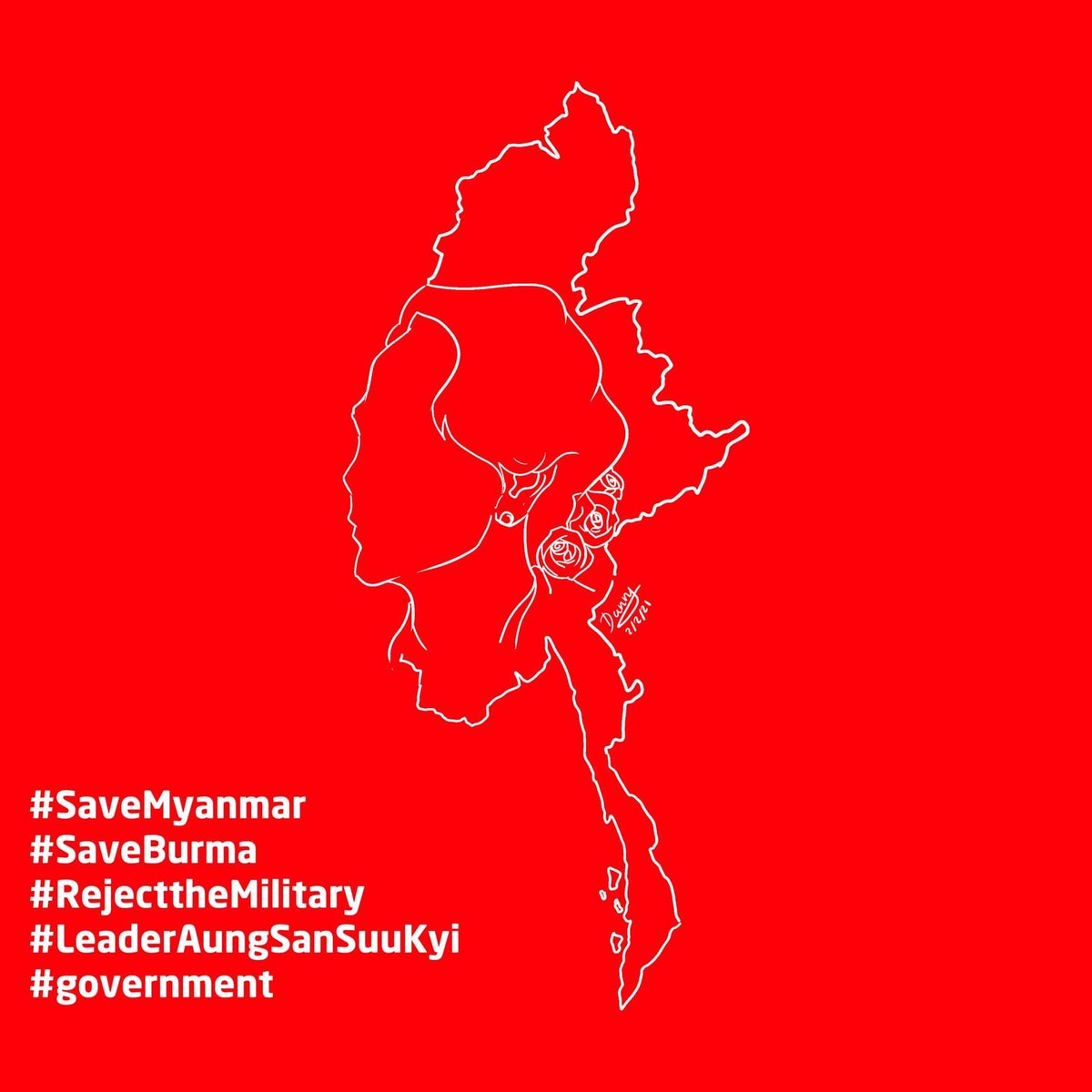 We want democracy and want our country to develop as our neighbouring countries. We need to fight for our future.
#SaveMyanmar
#RejectTheMilitary
#AungSanSuuKyi_government