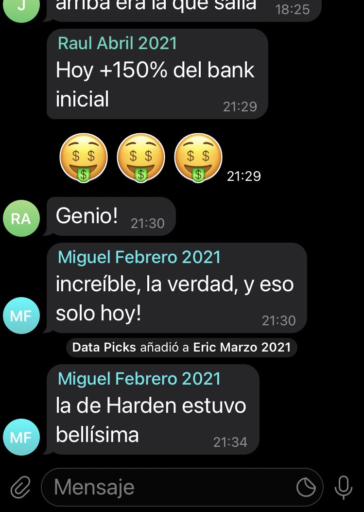 PicksData's tweet photo. El grupo está de fiesta
#DataPicks https://t.co/h8M1XH9ong