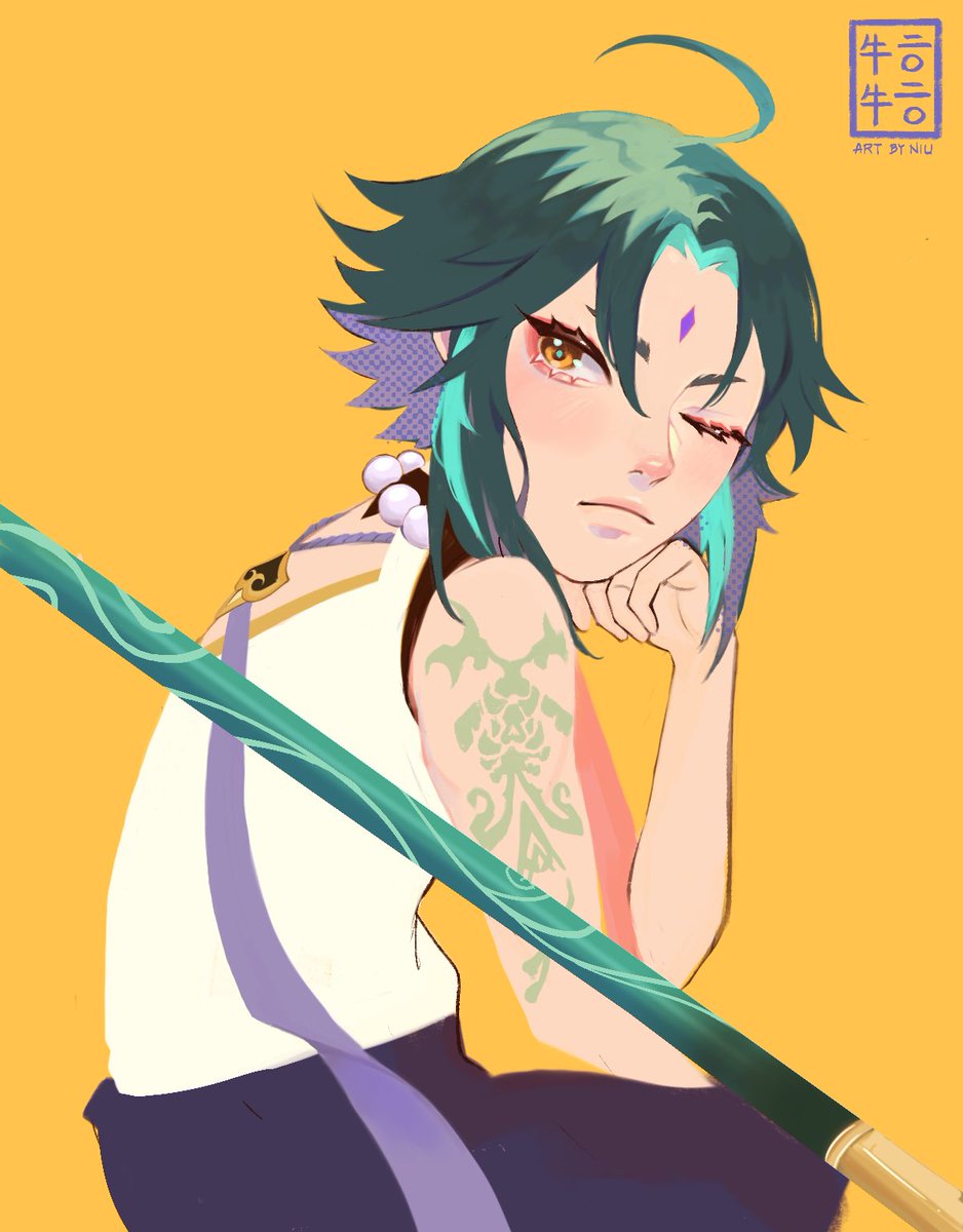 what if mr xiao comes home today? aha jk... UNLESS 😭
#GenshinImpact  #原神