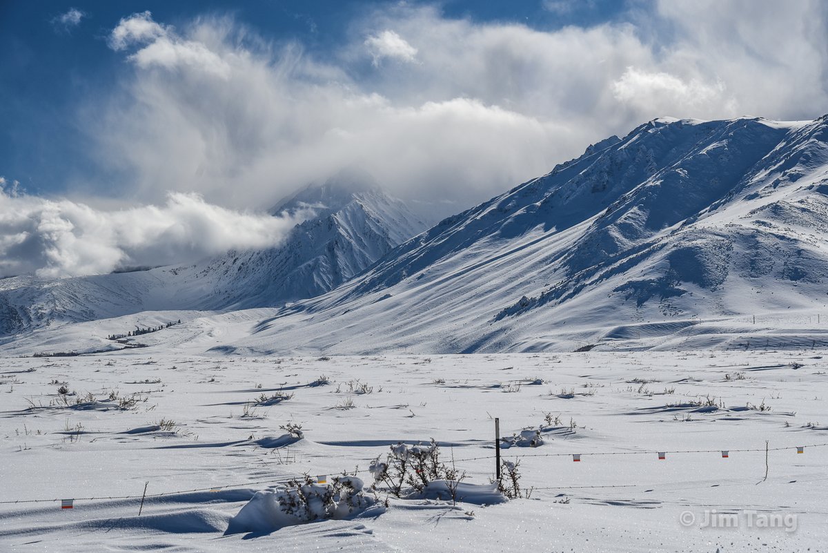 Another view from Long Valley. Just smothered with snow. 6/8