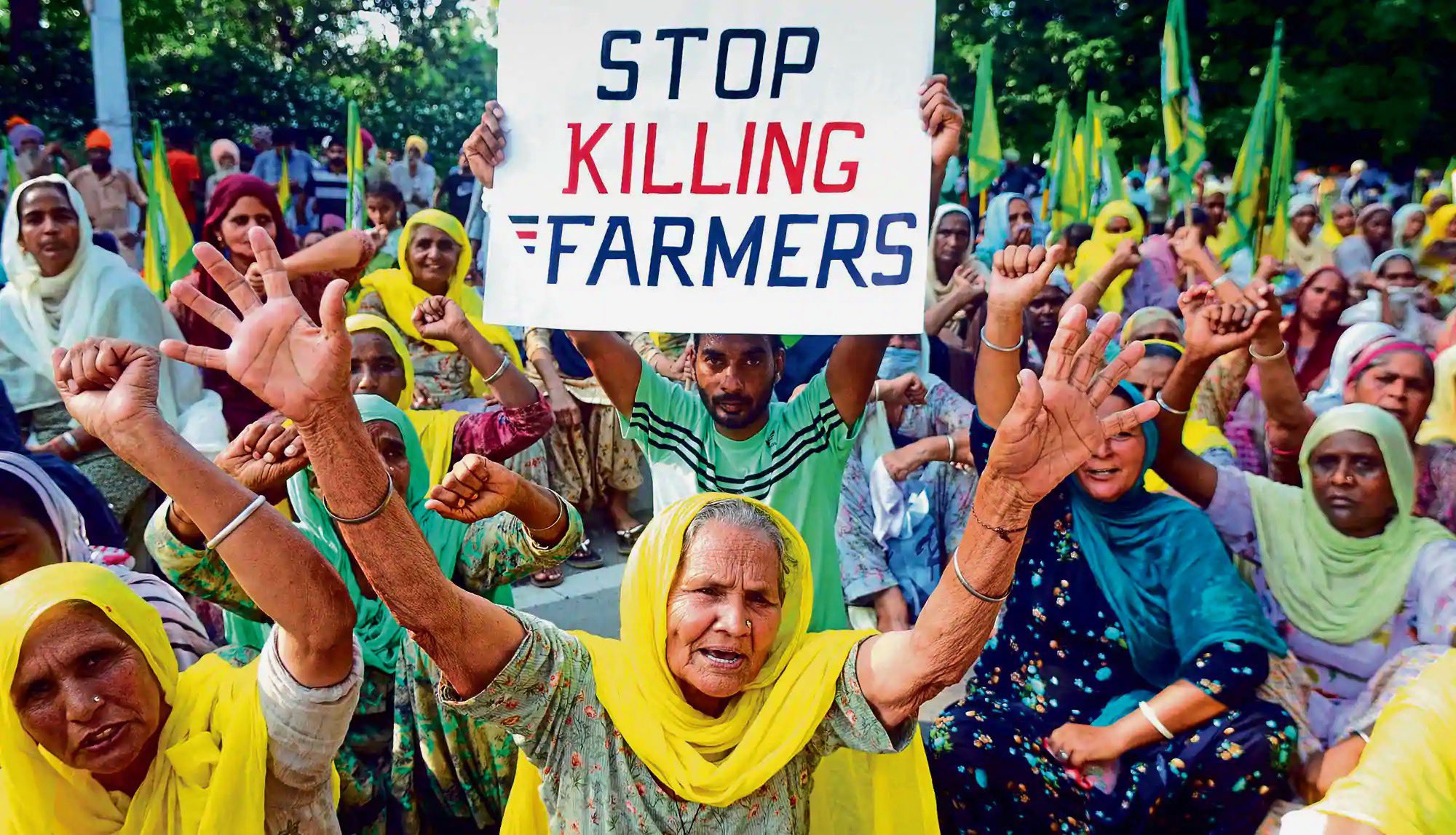 What in the human rights violations is going on?! They cut the internet around New Delhi?! #FarmersProtest