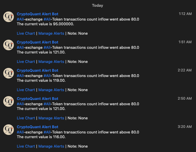 ki_young_ju's tweet image. What happened before the price surge:

1. No bearish signals from miners
2. Stablecoin deposit signals five times in a row
3. Significant Coinbase outflow
