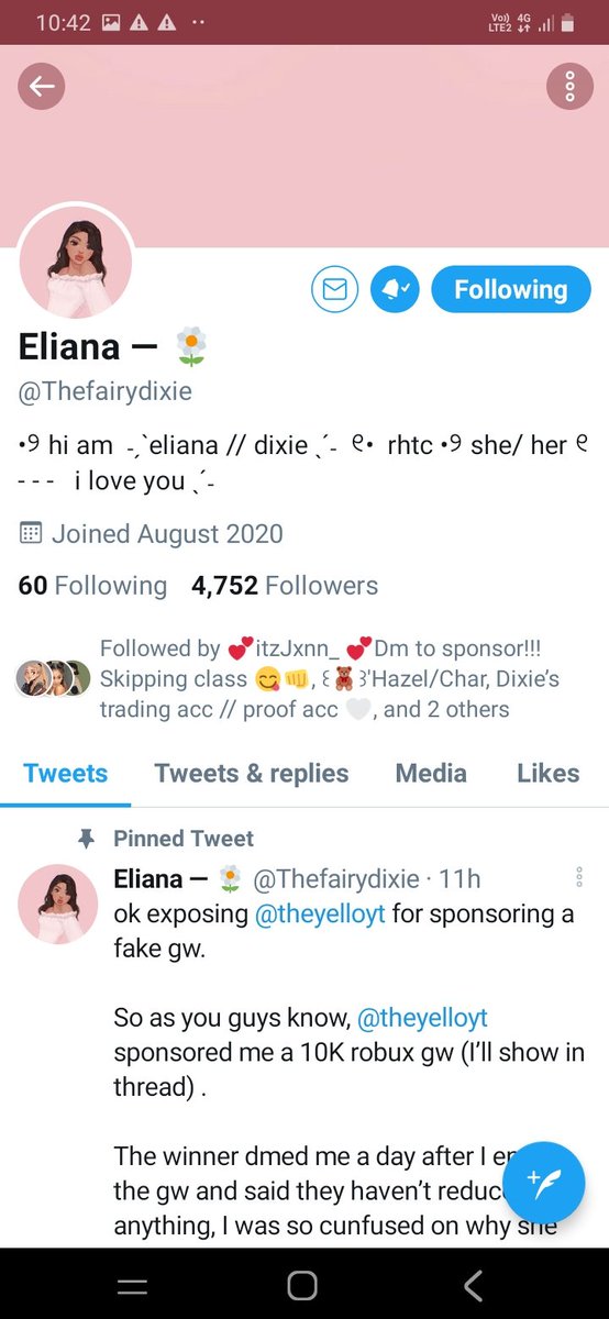 Angel85845666's tweet photo. @Thefairydixie @Y_Dixie_Y Done all 
I really want a Val halo 
Good luck everyone!❤ https://t.co/uOU0XyGDbM