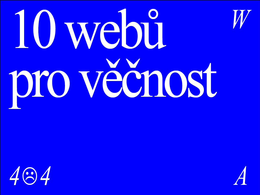 webarchiv_cz's tweet photo. Webarchiv pravidelně uvádí cyklus "10 webů pro věčnost", v němž představuje výběry důležitých webových stránek, na které jste možná už zapomněli.
>> https://t.co/zKjMCLWyqg
@kramerius_nkcr @narodniknihovna
#webarchivace #webova_archivace #webarchiv #digitalniDedictvi https://t.co/mzHlB1cPbW