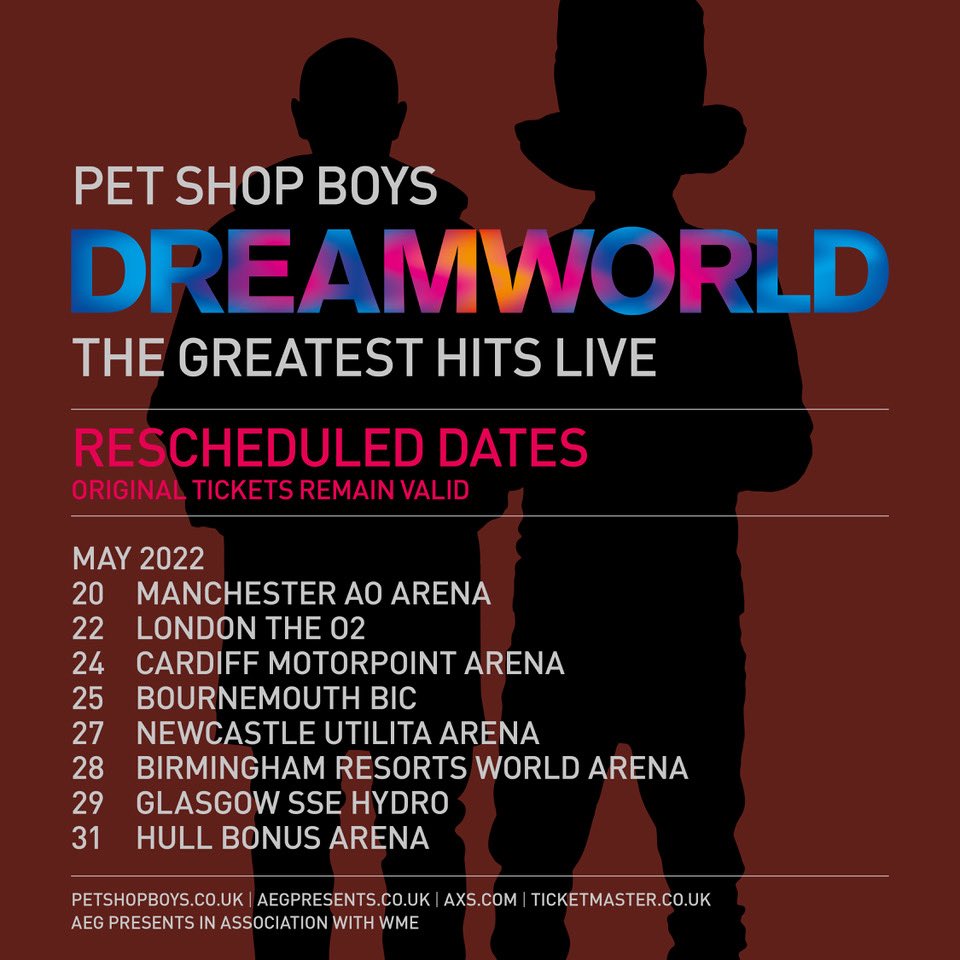 Pet Shop Boys Dreamworld: The Greatest Hits Live