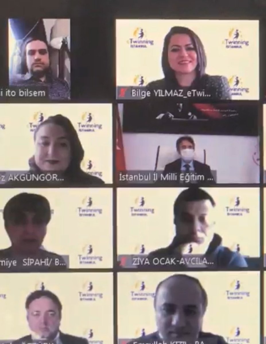 FahriyeElkin's tweet photo. Desteklerini her zaman hissettiğimiz İl  Müdürümüz Sayın Levent Yazıcı,İl  Mdr Yardımcımız Sayın Levent Özil, İl Koordinatörlerimize eTwinning toplantımız için çok teşekkür ederiz. @istanbulilmem @memleventyazici @OzilLevent @ylmz_bilge @ilknurozer_ @mevlanaortao @sultangazimem1 https://t.co/Htc3VOE9t8
