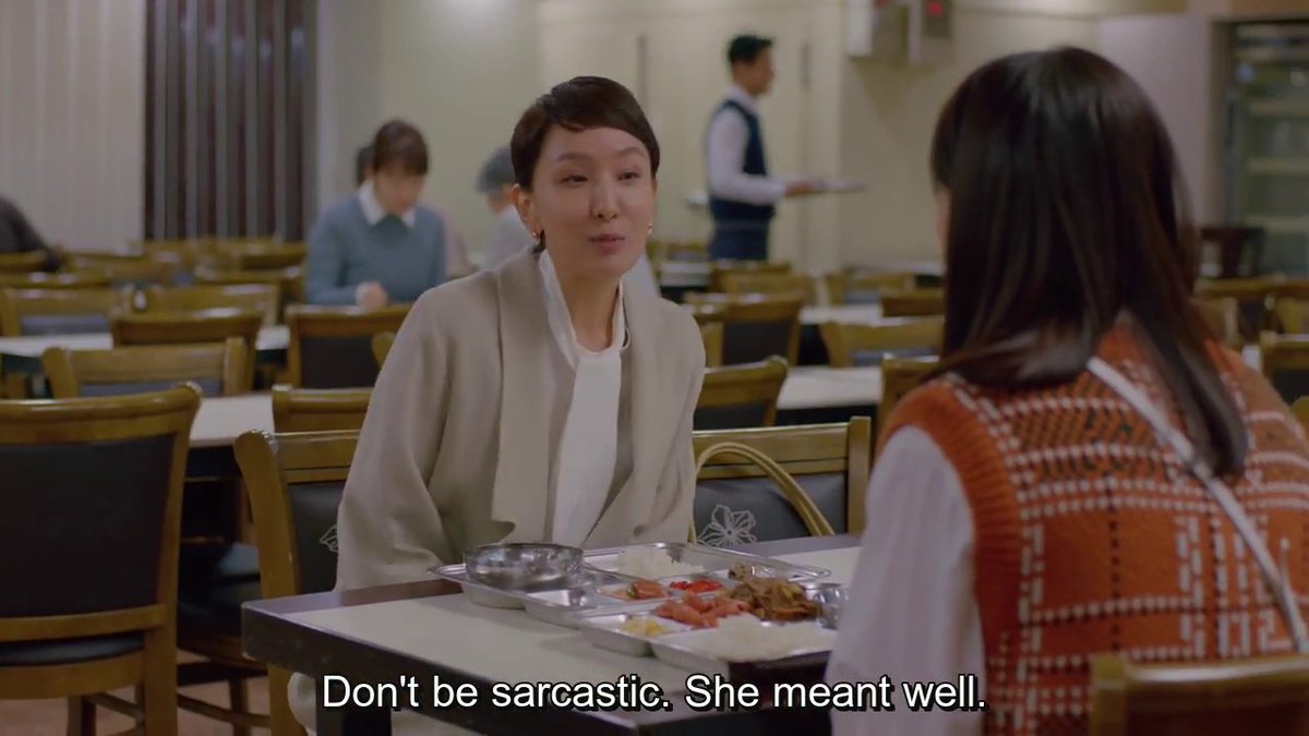 Sometimes we (even me myself) are just so prone to compliment others by comparing instead of simply complimenting. In  #RunOnEp5 where Yechan and her mom greeted her mom's acquaintances, tho the aunties were giving her complimentary, she was taking it awkwardly-