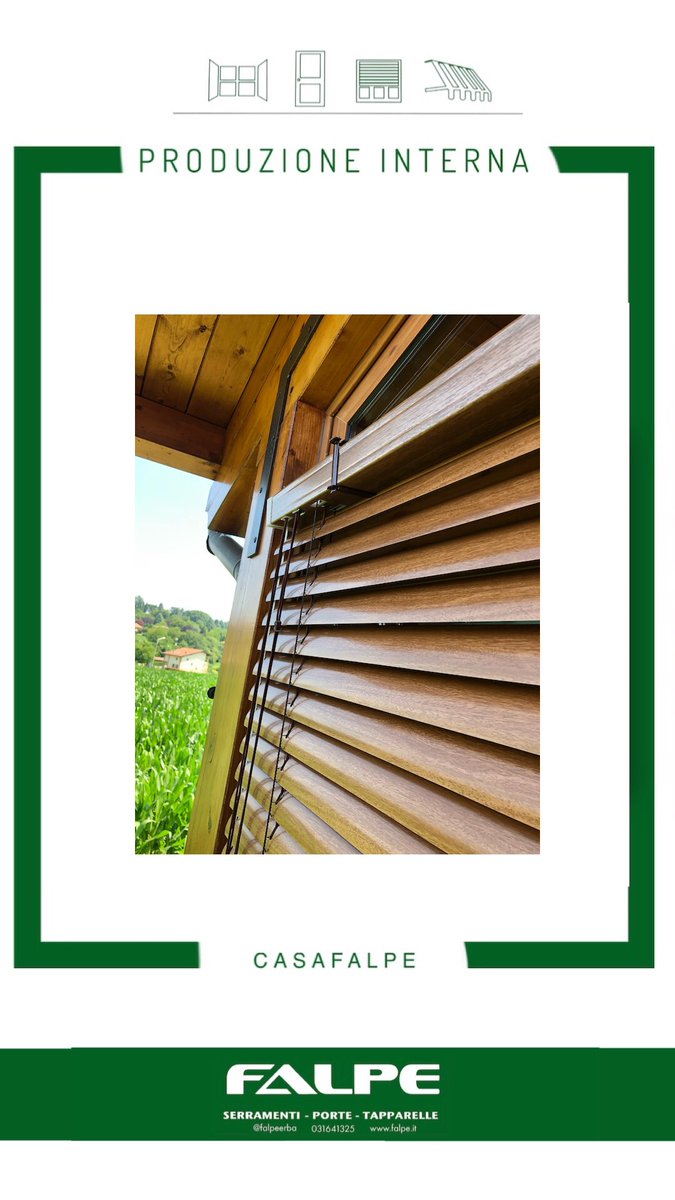 FalpeErba's tweet photo. Dalla nostra produzione è nato il nome FALPE, #Fabbica #Avvolgibili #Legno #Plastica #Erba .I nostri reparti produttivi si dedicano alla produzione #FattoaMano di  #tapparelle #veneziane #personalizzazioni, per fornire prodotti unici e immediati
#èunafalpe https://t.co/ZIKhhAzWH7