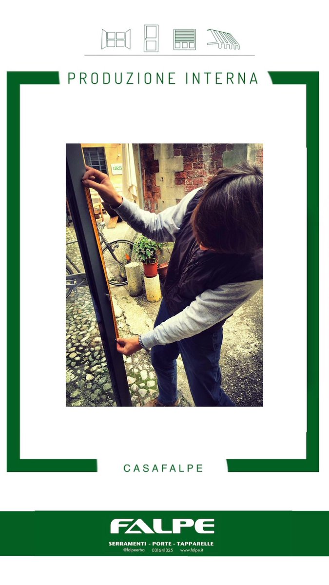 FalpeErba's tweet photo. Dalla nostra produzione è nato il nome FALPE, #Fabbica #Avvolgibili #Legno #Plastica #Erba .I nostri reparti produttivi si dedicano alla produzione #FattoaMano di  #tapparelle #veneziane #personalizzazioni, per fornire prodotti unici e immediati
#èunafalpe https://t.co/ZIKhhAzWH7