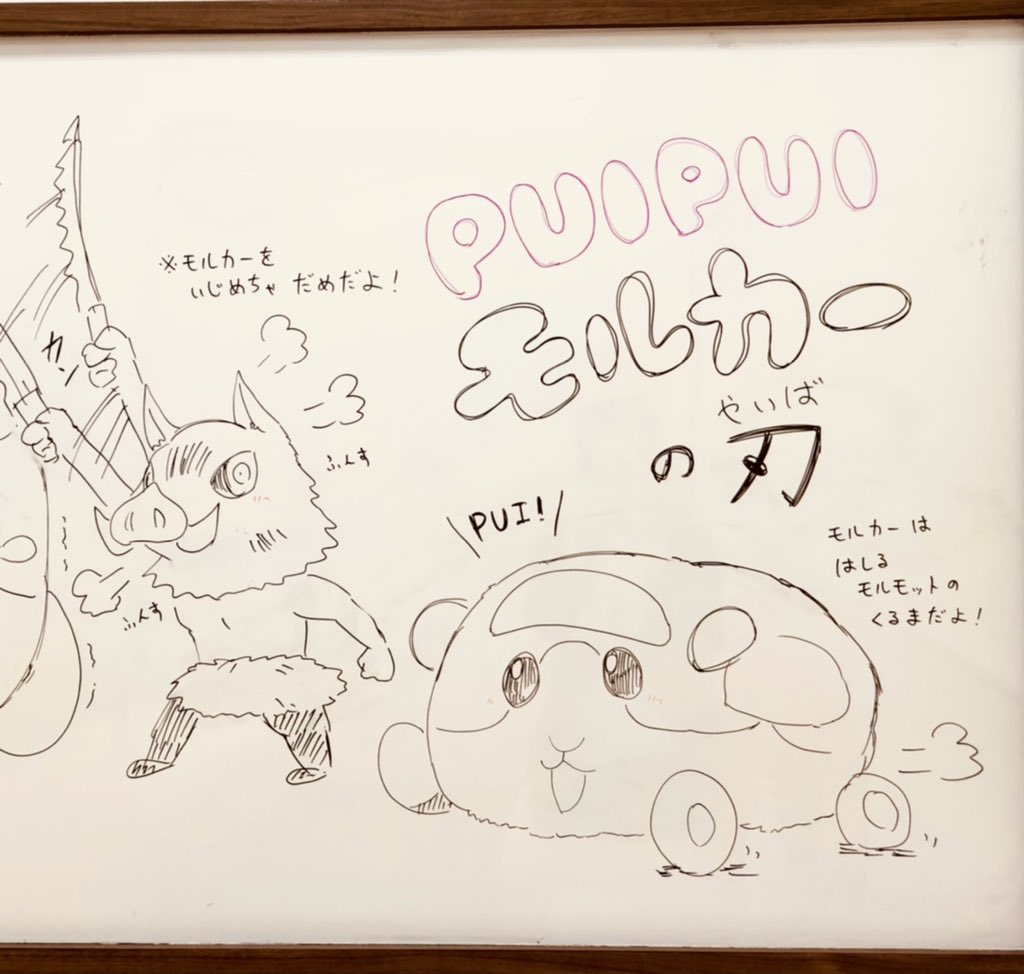 これはPUIPUIモルカーの刃 