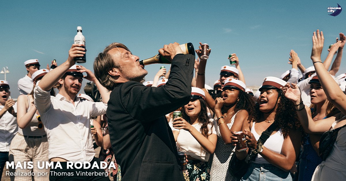 CinemaCityPT's tweet photo. #MaisUmaRodada é um dos filmes independentes mais aguardados do ano e está selecionado para vários festivais internacionais, dos quais se destaca: Festival de Cannes 2020; Festival de San Sebástian e TIFF.
Este filme é protagonizado por Mads Mikkelsen e vai estar no #CinemaCity https://t.co/h2noM0dATh