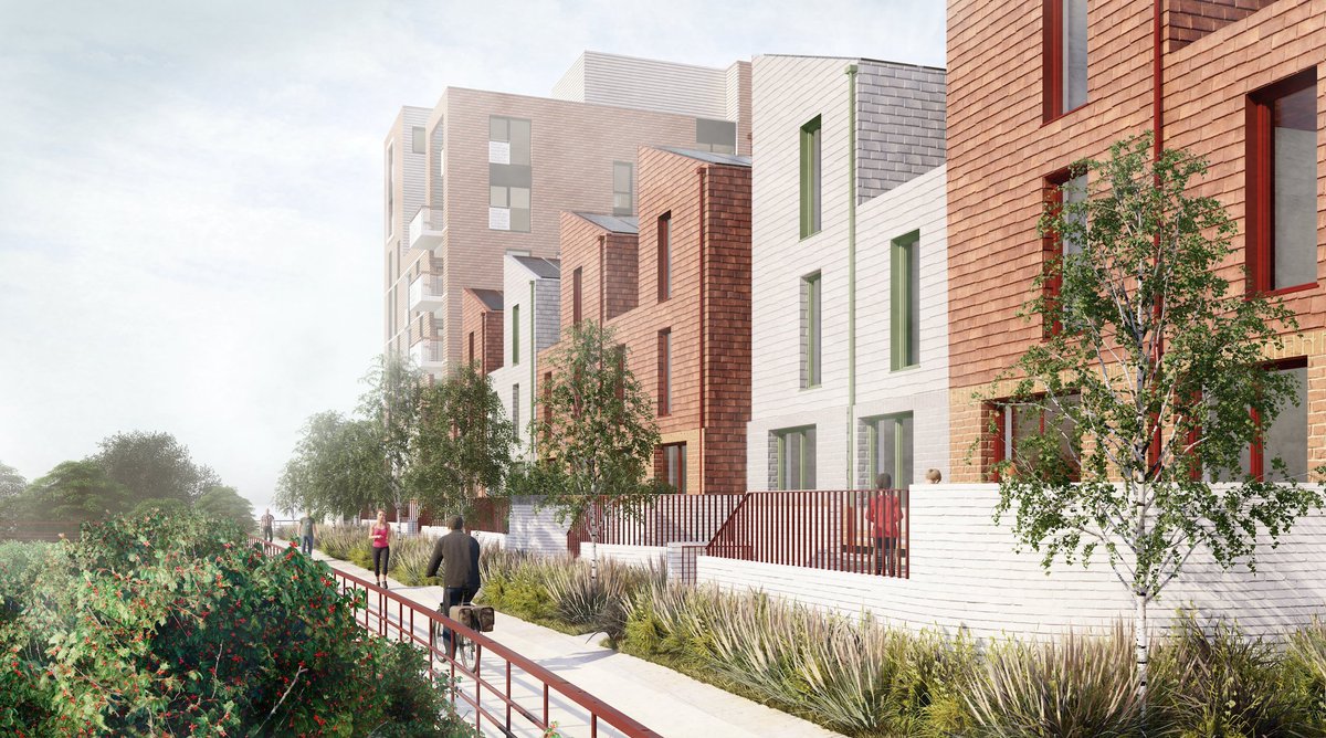 Plans for the first of 1,000 ultra-sustainable smart homes to be built on Riverside Sunderland are moving forward.🏘️

A planning application for the first 132 properties on land overlooking the city riverside, has been submitted to Sunderland City Council👉tinyurl.com/jxabhl90