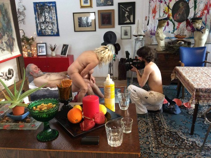 On set filming one of my own productions. This naughty lady sprayed all over. I guess I know what I am<a href="/tag/milf"class="tags"><span>#milf</span></a><a href="/tag/grandpafuck"class="tags"><span>#grandpafuck</span></a><a href="/tag/grandparentssex"class="tags"><span>#grandparentssex</span></a><a href="/tag/pavelterrier"class="tags"><span>#pavelterrier</span></a>