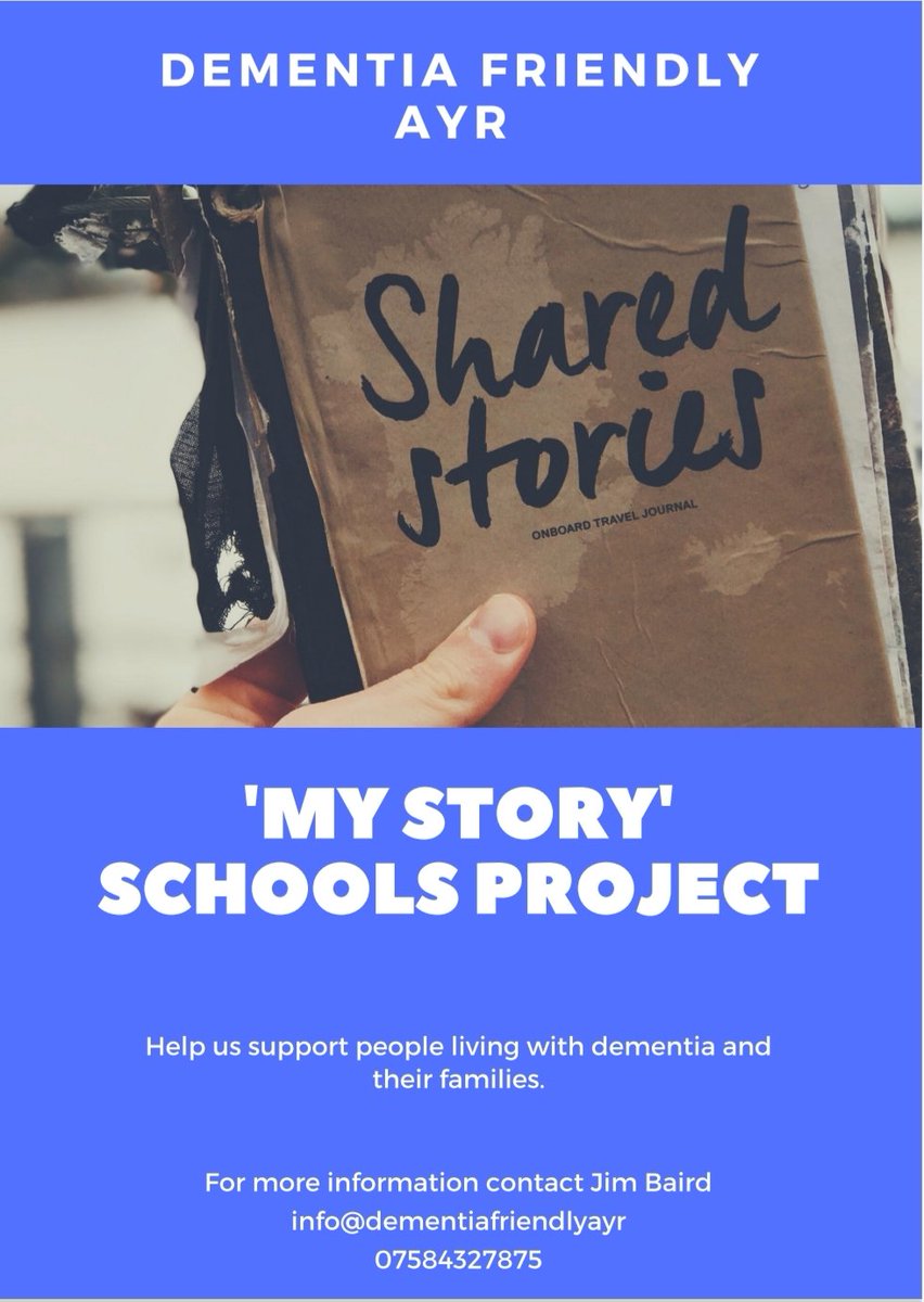 QMAEnglish's tweet photo. A bit more detail on the 'My Story' project from @AyrDementia. https://t.co/GUqUYAc0ei
