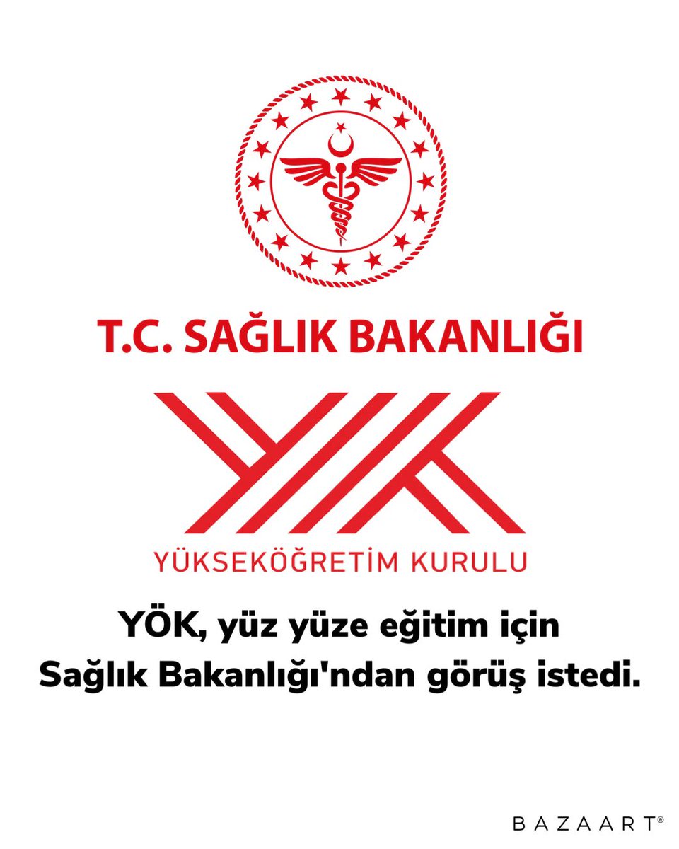 Medya4K's tweet photo. •SON DAKİKA•
YÖK, yüz yüze eğitim için Sağlık Bakanlığı'ndan görüş istedi.
•ＭＥＤＹＡ４Ｋ• #COVID19 https://t.co/BYzBqGxDFa