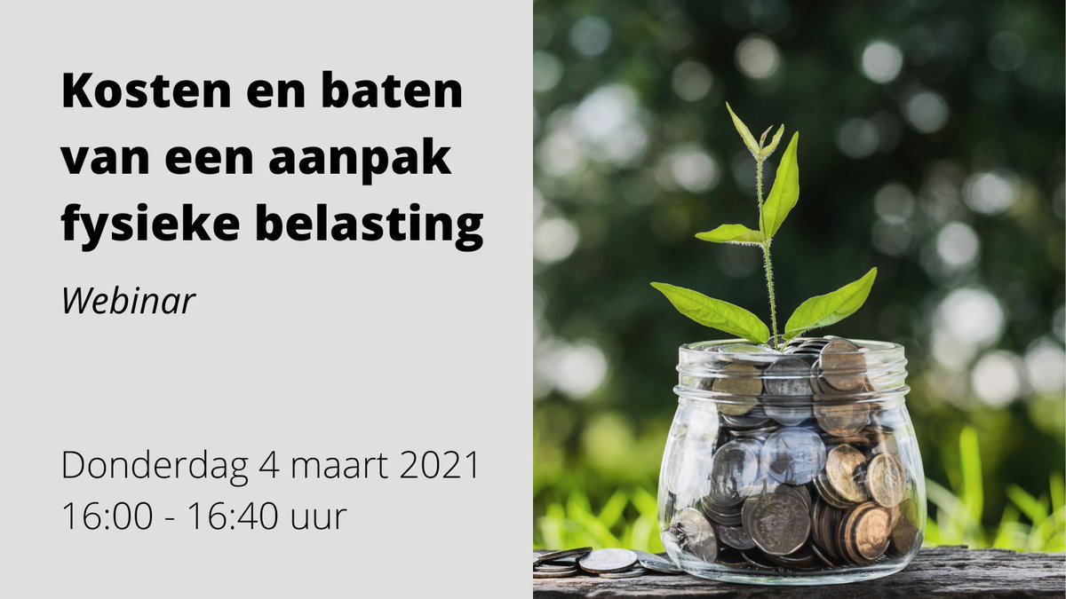 Wanneer doe je een kosten-baten-analyse? En welke kansen liggen er om je business case te verbeteren?

In dit webinar op donderdag 4 maart praten experts van <a href="/TNO_nieuws/">TNO Nieuws</a> en <a href="/FysiekeArbeid/">Fysieke Arbeid</a> je bij.

Bekijk het programma en meld je aan:  fysiekebelasting.tno.nl/nl/kosten-bate…