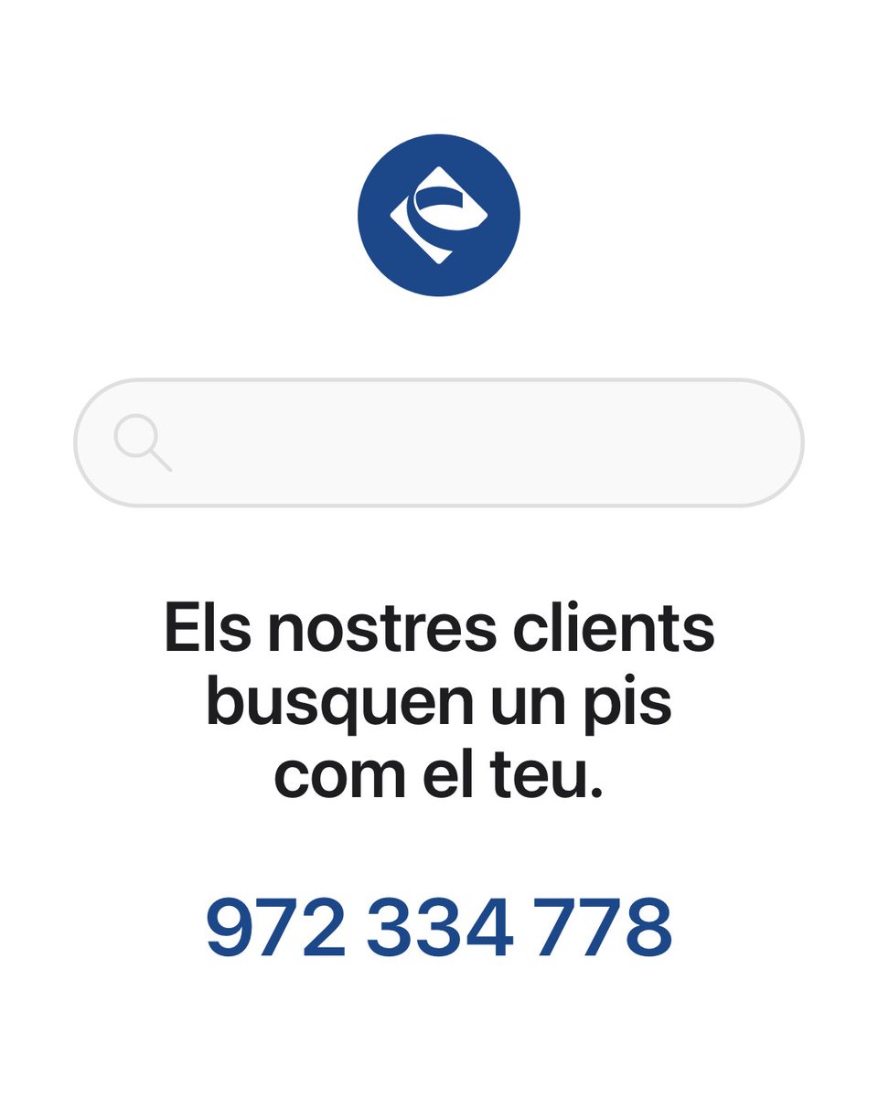 comasapi's tweet image. Vols penjar el cartell de VENUT ✅ al teu pis? 😃 Volem ajudar-te! ☎️ › 972 334 778