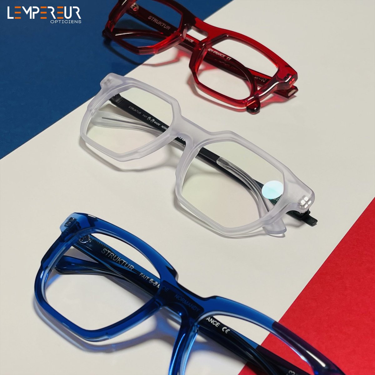 LOpticiens's tweet image. STRUKTUR 🤓
Aux couleurs de la France les lunettes Struktur apportent un air de modernité, façonnent votre
visage pour mettre en valeur votre regard.
🇫🇷 MADE IN FRANCE 🇫🇷
#lunettes #lempereuropticiens #laplusbellefaçondevoir #opticien #struktur #MadeInFrance