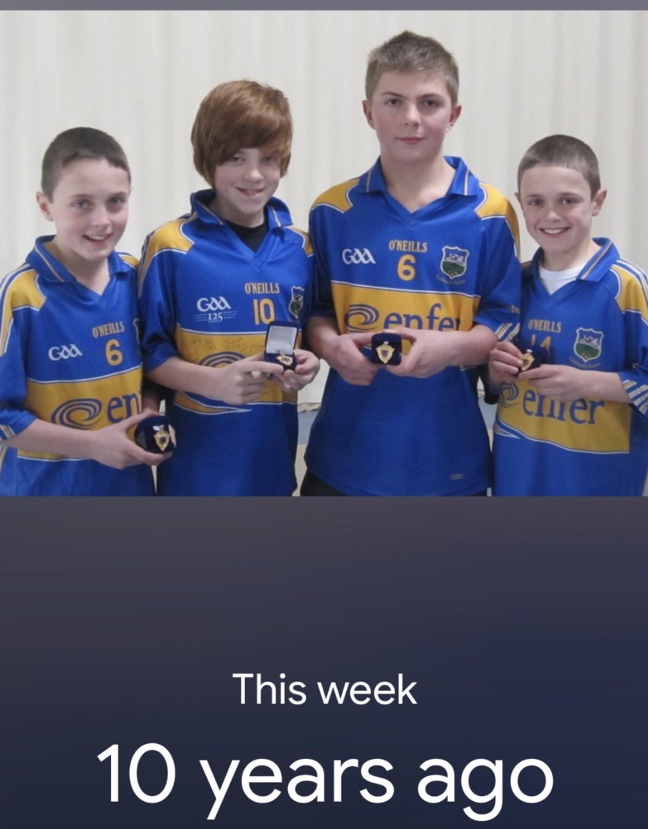 How quickly time flies 👀 <a href="/KingCormacs/">Cashel King Cormacs GAA Club</a>