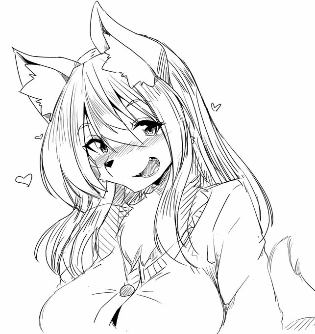 メスケモ練習帳。だんだん描けるようになってきたぞ。 