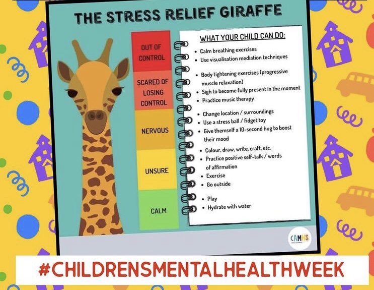 As Children’s Mental Health Week continues, here are some helpful hints and tips to support children’s mental health. 

Please have a read of these which will benefit your self-care, mental health and stress relief. Gobeithio bydd yr adnodd yn eich helpu. Cadwch yn actif🧠✨🤸‍♂️