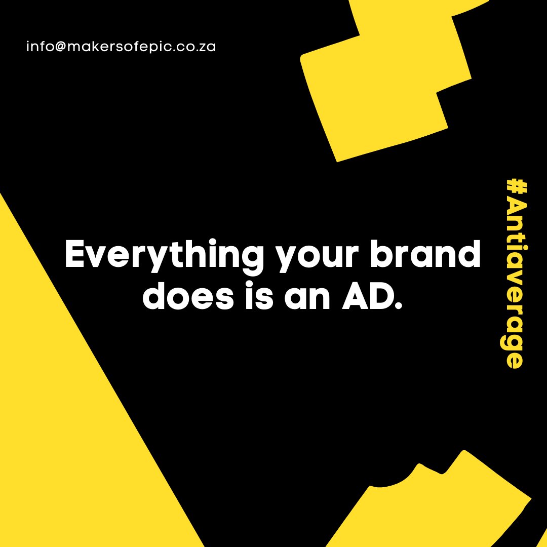 EpicAnti's tweet photo. Make it interesting. Make it memorable. Make it delightful to look at.💥

#wednesdaythoughts #WeAreAfricans #Antiboring #makersofepic #WednesdayVibes #communication https://t.co/VuJRnI3yyf
