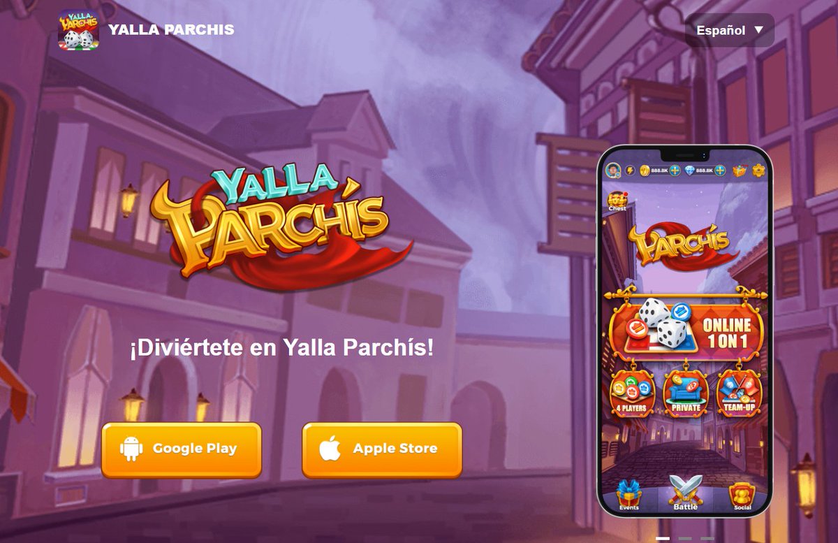 YallaParchis's tweet photo. ¡Finalmente sale la versión para iPhone!💜😘
Enlance de descarga👇👇👇
https://t.co/kZZCoGmtty https://t.co/Jegio2Co4V