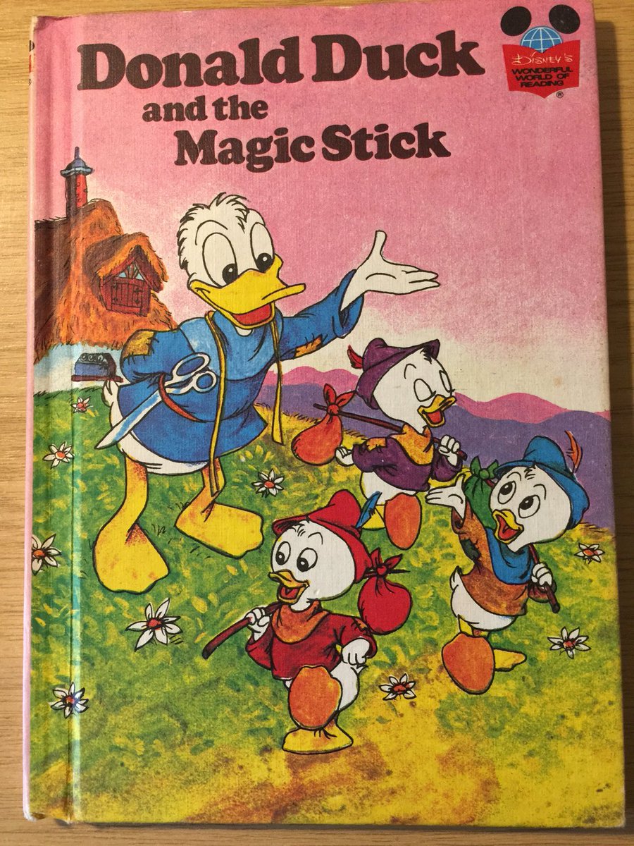 WatsonsVintage's tweet image. A FABULOUS Little Vintage 1974 Birthday Gift for a Donald Duck Fan In my #etsyshop: Vintage/Retro 1974 Walt Disney's Wonderful World of Reading 'Donald Duck and the Magic Stick' Hardback #MatteCover #DisneyFanGift etsy.me/3r9gSp4 #DonaldDuck #1974BirthdayGiftRetro #Rare